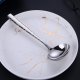 Sauce ladle，7.5 inch Hammered 18/10 1 oz Stainless Steel Small Gravy Soup Serving Ladle for Cooking or Serving Soup Spoon，Dishwasher Safe